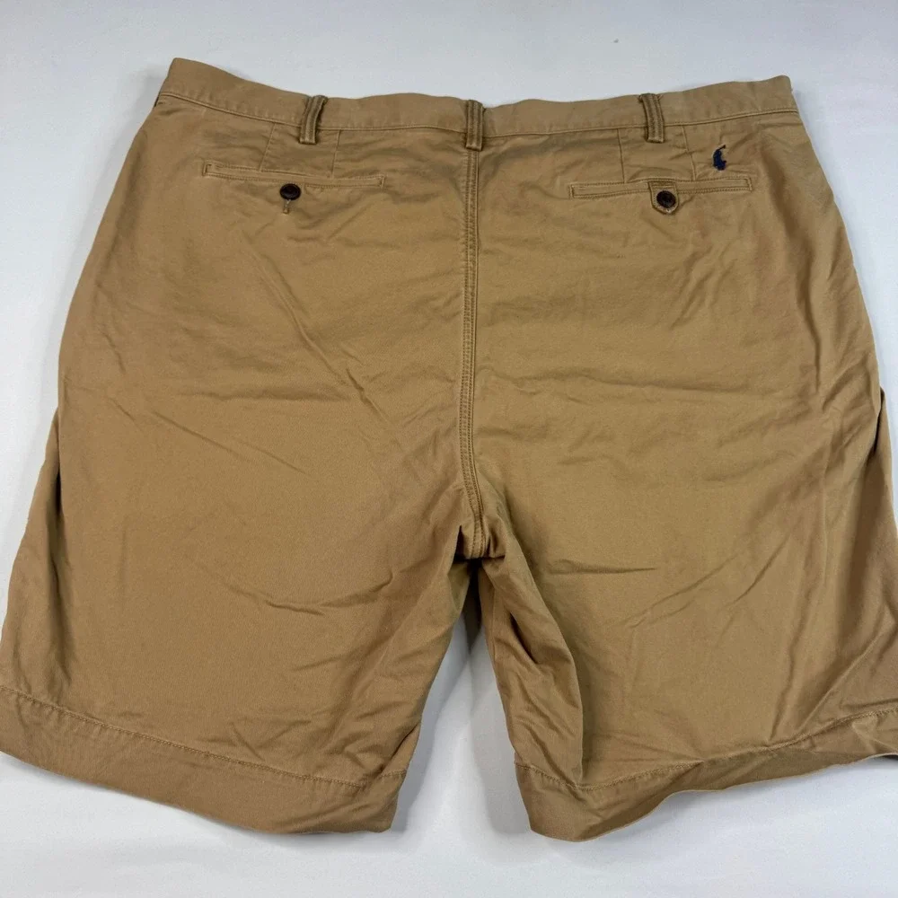 Polo Ralph Lauren Chino Shorts‎ Mens 42 Tan Khaki Stretch Classic Fit Twill